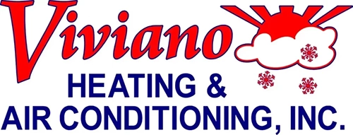 Red and blue viviano logo